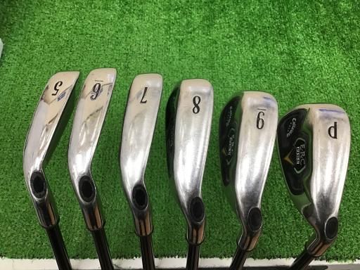 キャロウェイ E R C FUSION 6S アイアンセット IR JV 50i E-SERIES 05 フレックスR メンズ 男性用 右利き 右用 Cランク ゴルフクラブ