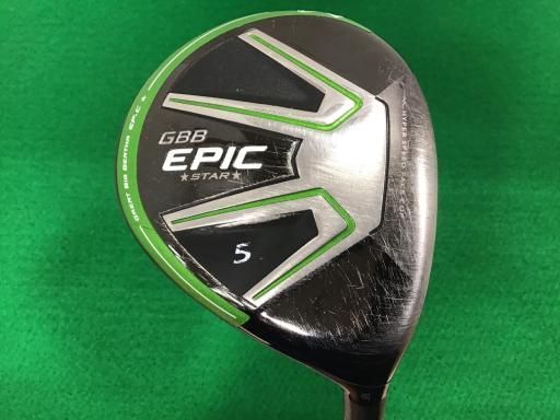 キャロウェイ GBB EPIC STAR 5W フェアウェイウッド FW Speeder EVOLUTION for GBB フレックスSR メンズ 男性用 右利き 右用 Dランク ゴルフクラブ
