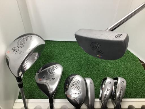 クリーブランド Cleveland CGJ 7S キャディバッグ付き クラブセット CS オリジナルカーボン フレックスその他 ジュニア キッズ 子供用 右利き 右用 Cランク ゴルフクラブ