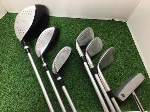 クリーブランド Cleveland CGJ 7 S キャディバッグ付き クラブセット CS オリジナルカーボン フレックスその他 ジュニア キッズ 子供用 右利き 右用 Cランク ゴルフクラブ