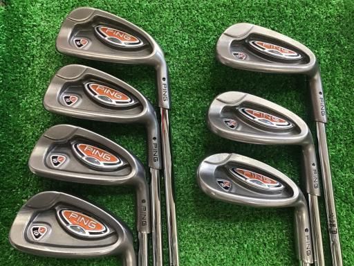 ピン i10 8S アイアンセット IR ZZ65スチール フレックスS メンズ 男性用 右利き 右用 Cランク ゴルフクラブ