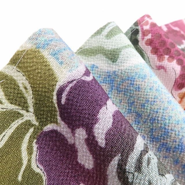 新品 薔薇 着物 正絹“お洒落度100%！”仕付け糸付 小紋 5676 新品 薔薇 着物 正絹“お洒落度100%！”仕付け糸付 小紋 5676 着物・浴衣