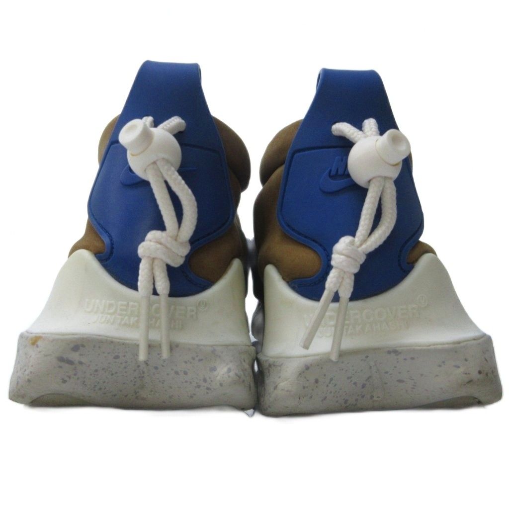  ナイキ NIKE アンダーカバー コラボ スニーカー モック フロー ローカット 茶 ブラウン 27 cm DV 5593 201 スニーカー 靴