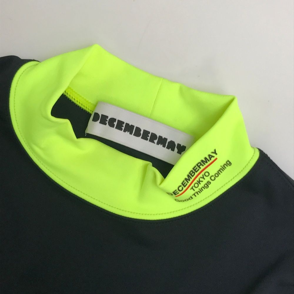 サイズ S DECEMBERMAY ディセンバーメイ モックネック 長袖Tシャツ プリント ブラック系 240101545781 ゴルフウェア レディース ストスト LLC-HASEGAWATOSO_COM