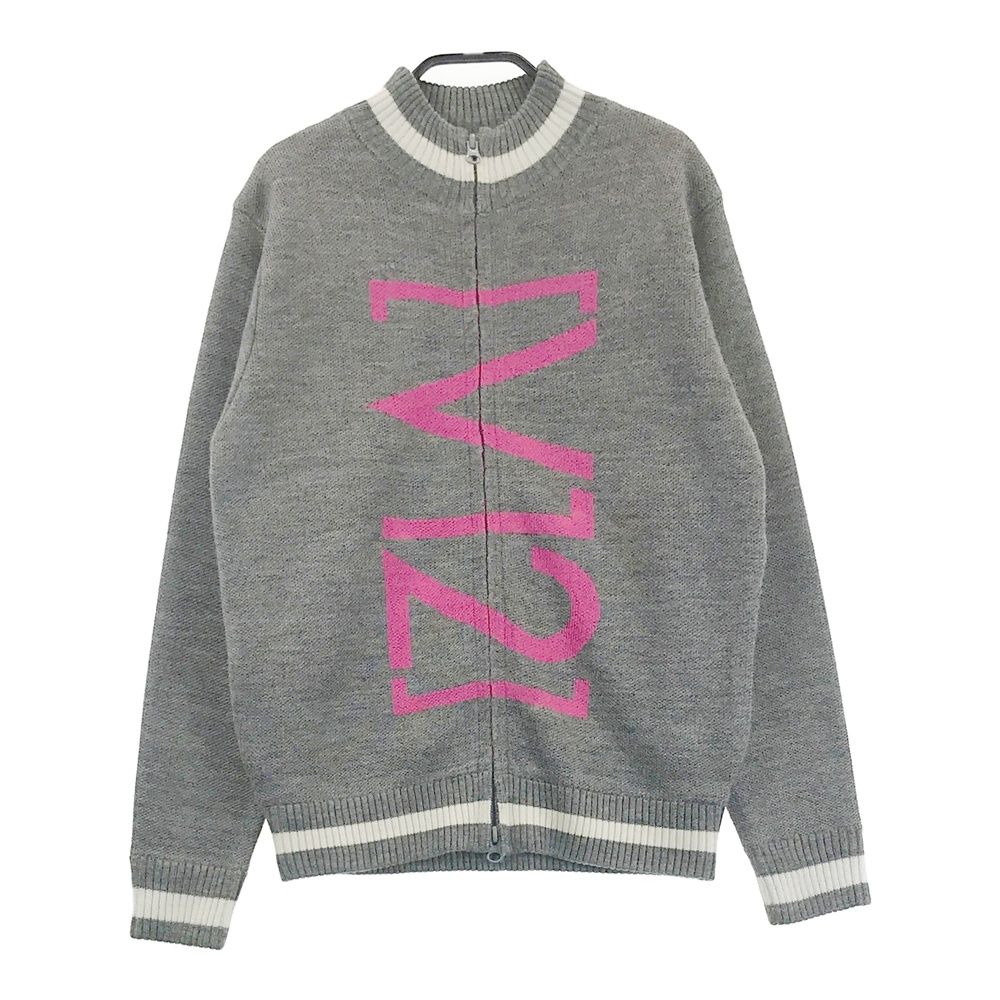 サイズ 1 V12 ヴィトゥエルヴ 長袖ジップ ニットジャケット グレー系 240101545785 ゴルフウェア レディース ストスト