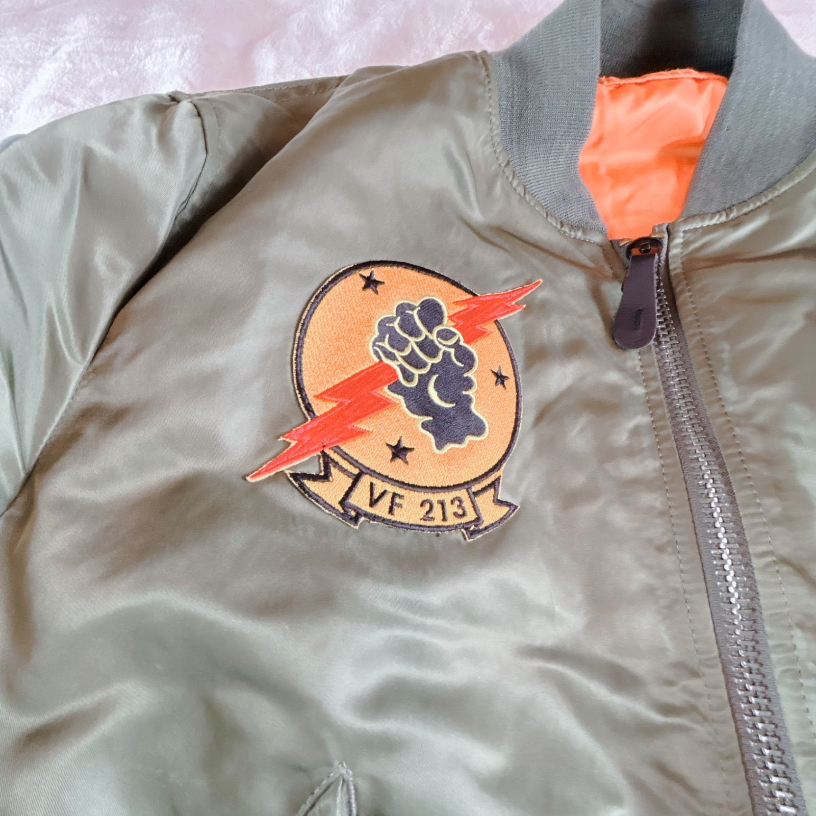 2005年 5000着 ALPHA アルファ TOP GUN トップガン コラボモデル MA-1 ma フライジャケット