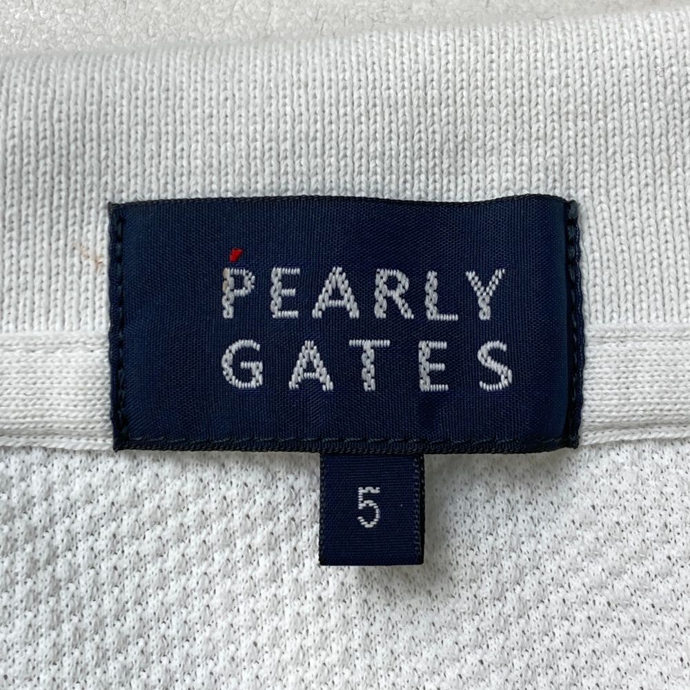 サイズ：5 PEARLY GATES パーリーゲイツ 2024年モデル 半袖ポロシャツ