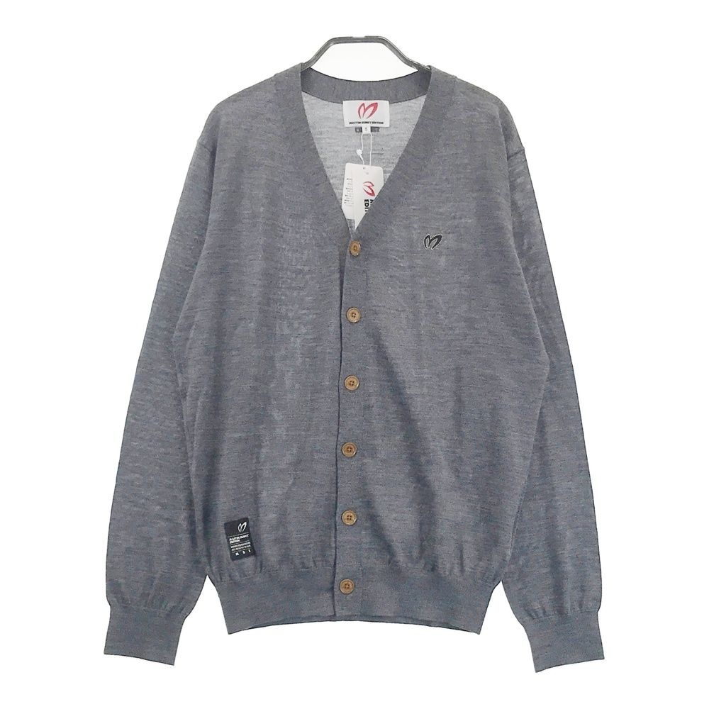 サイズ 5 MASTER BUNNY EDITION マスターバニーエディション ニットカーディガン グレー系 240101546492 ゴルフウェア メンズ ストスト