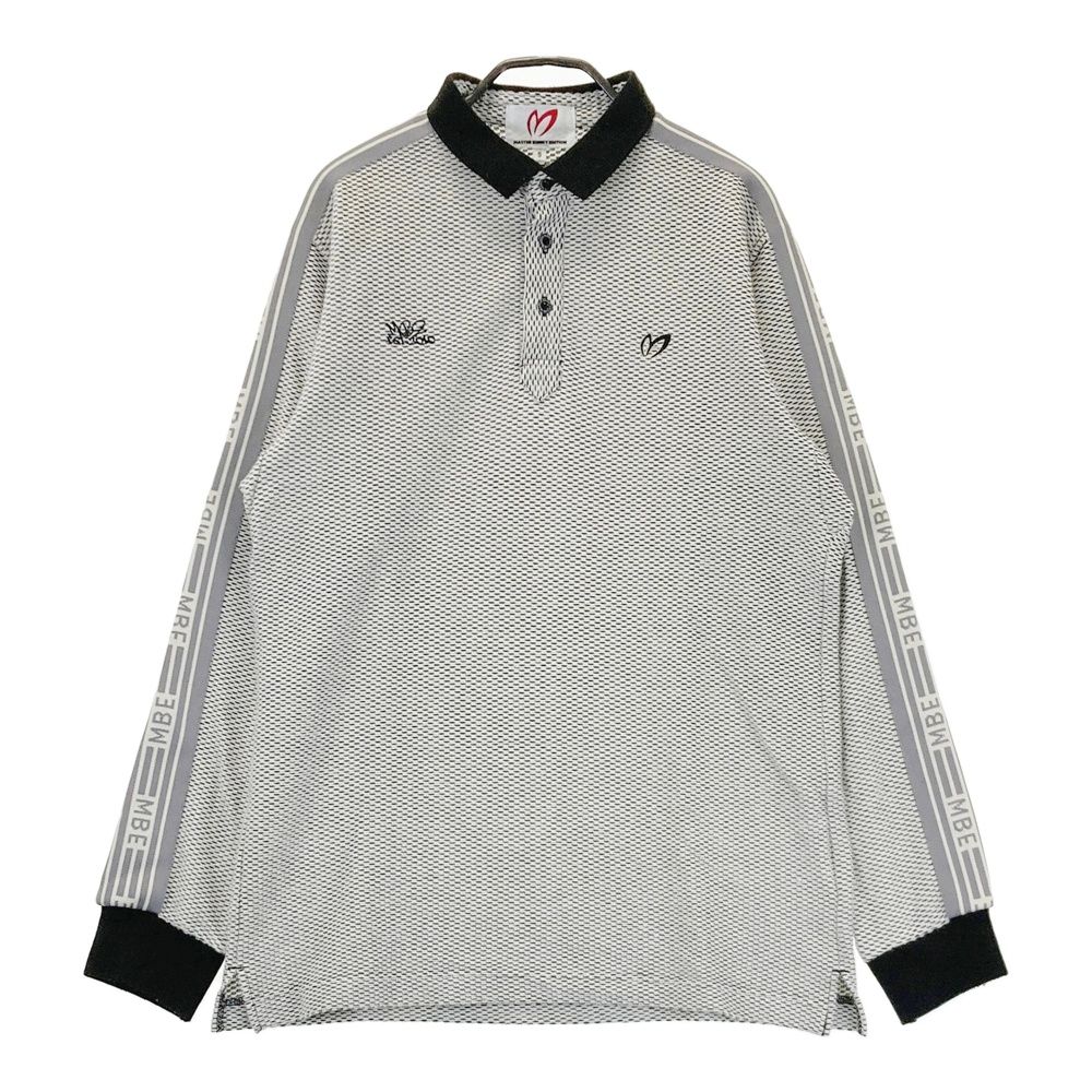 サイズ 5 MASTER BUNNY EDITION マスターバニーエディション モデル 長袖ポロシャツ ブラック系 240101546493 ゴルフウェア メンズ ストスト