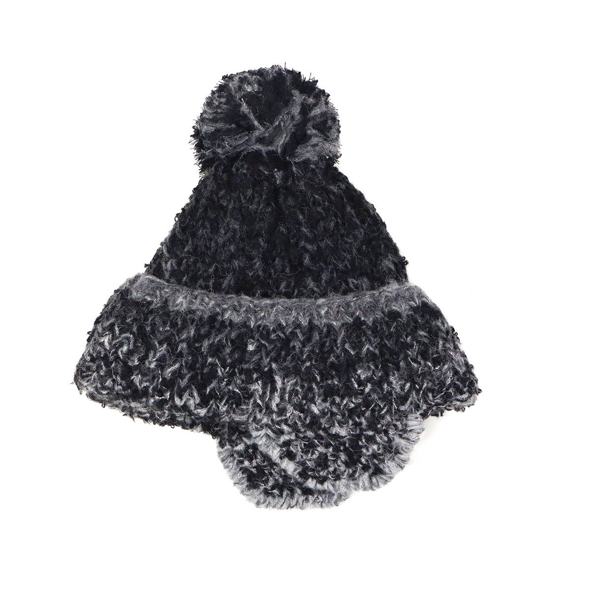 耳付きニット ミックス