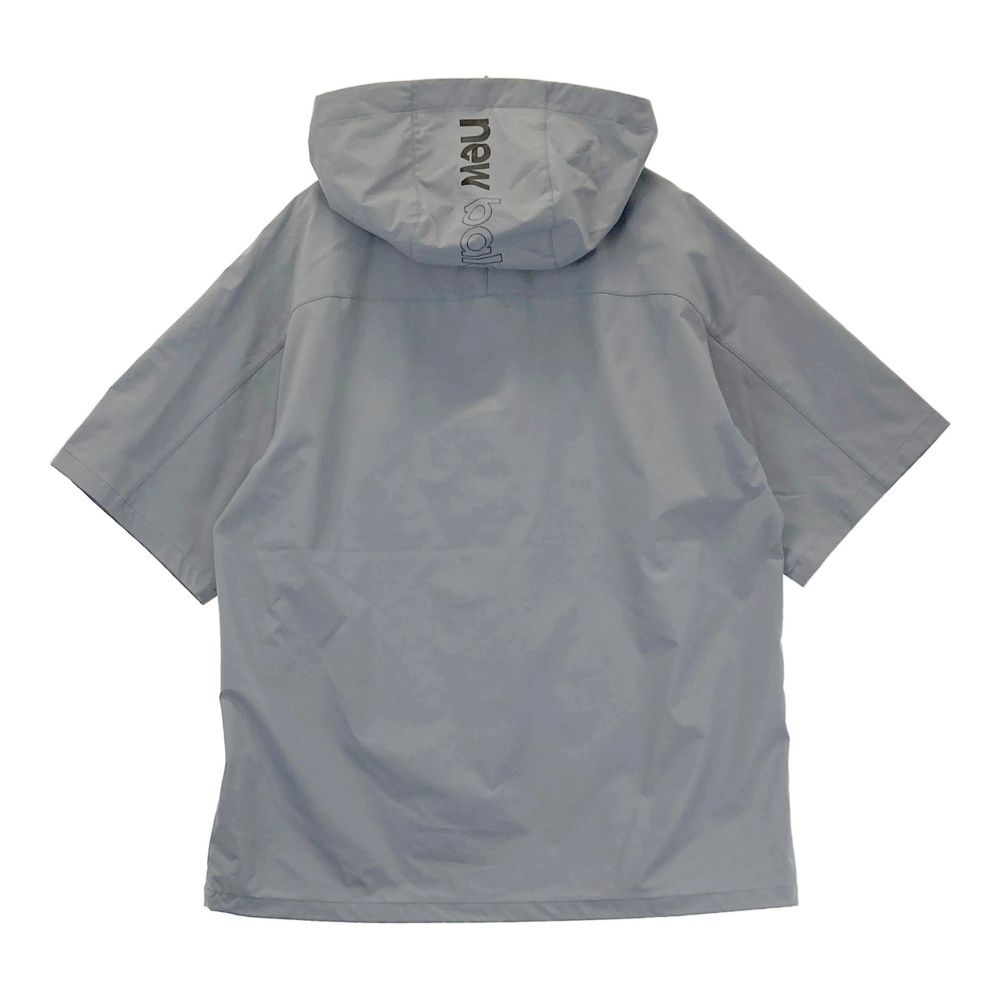 美品 NEWBALANCE ニューバランス ゴルフウェア フード付 グレー 古着 サイズ：5 NEW BALANCE GOLF ニューバランス 2024年モデル フード付