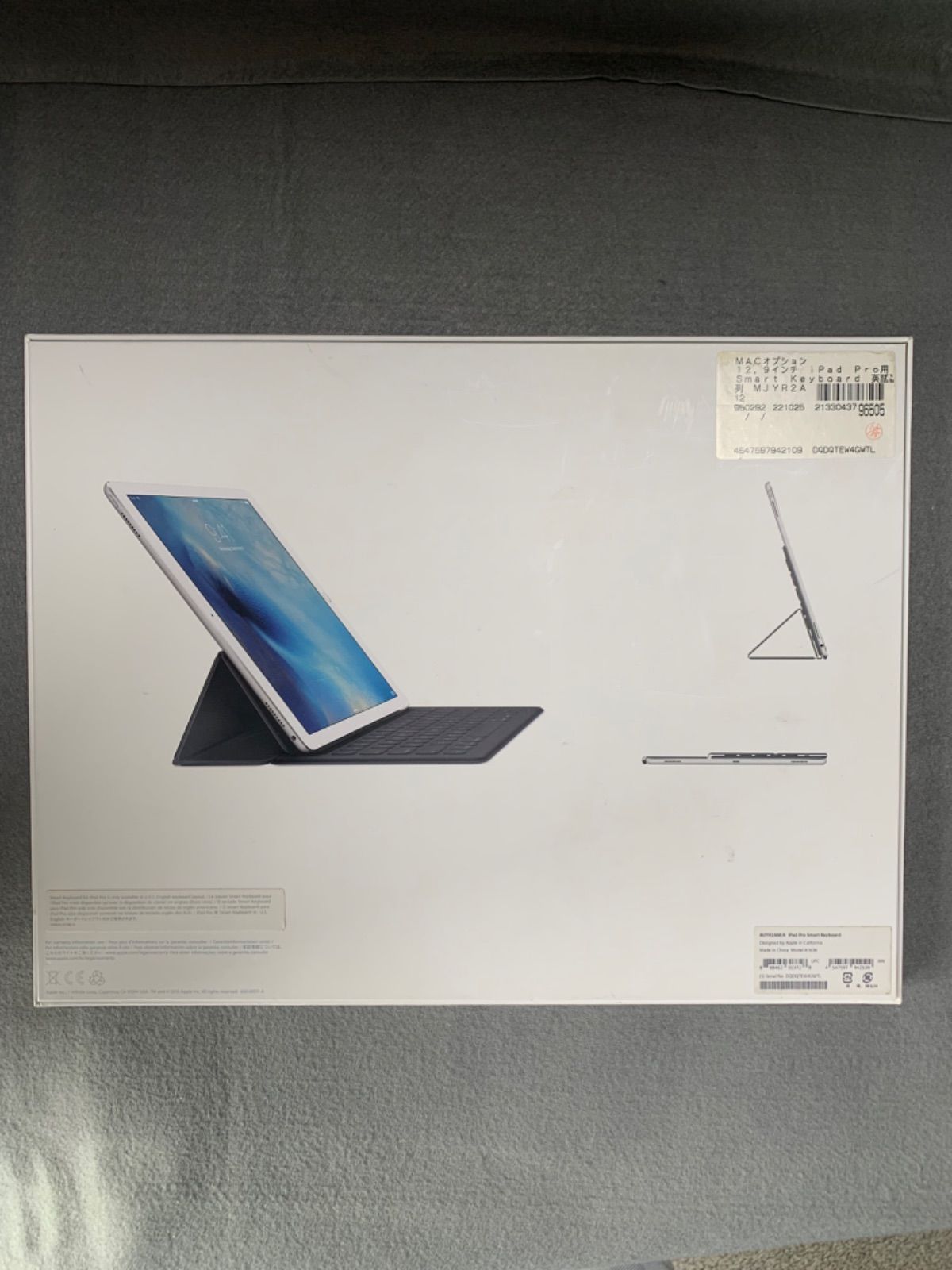美品 Apple純正品 Smart Keyboard iPad Pro 12.9インチ ブラック色 US