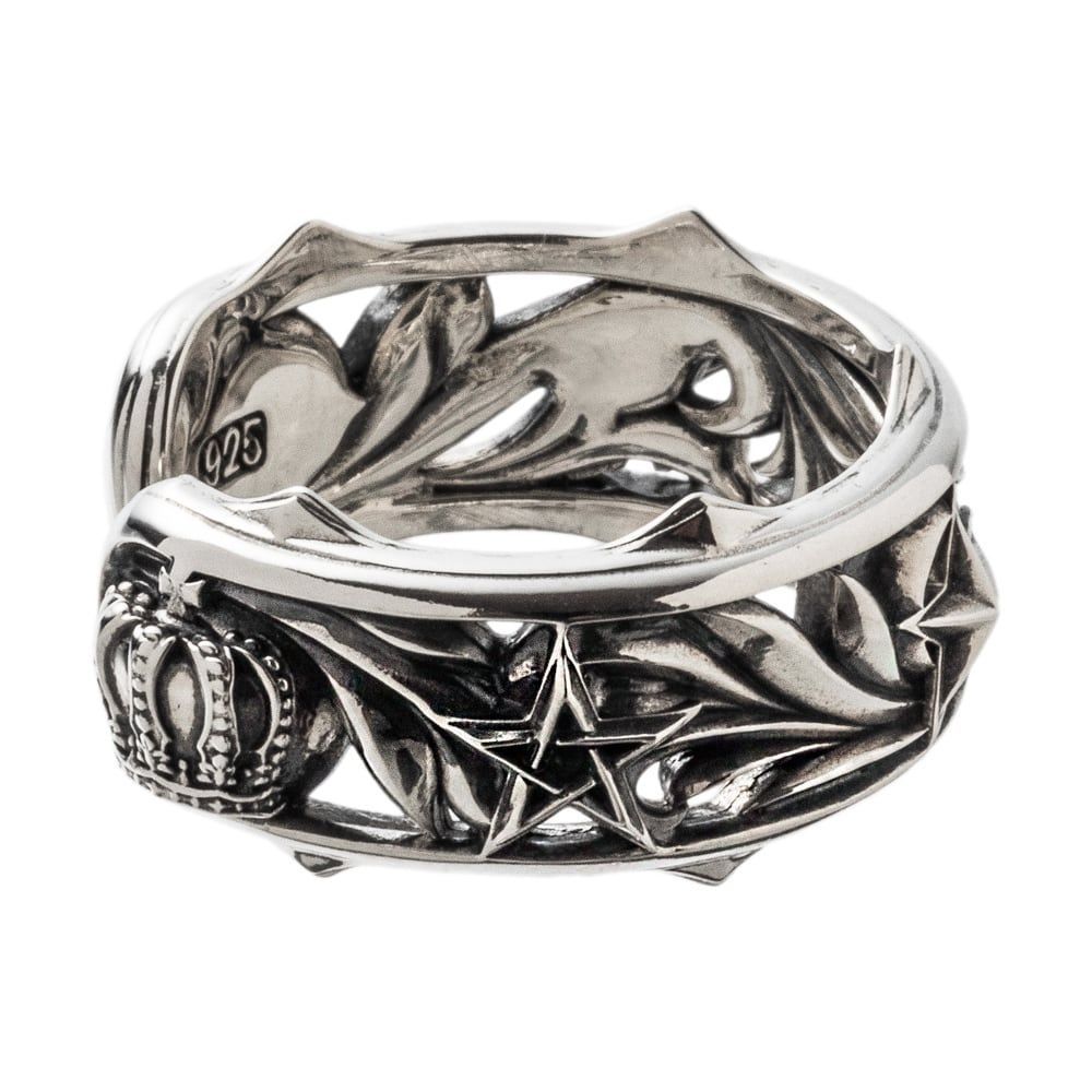 スターカフリング アルテミスキングス シルバー ジュエリーブランド