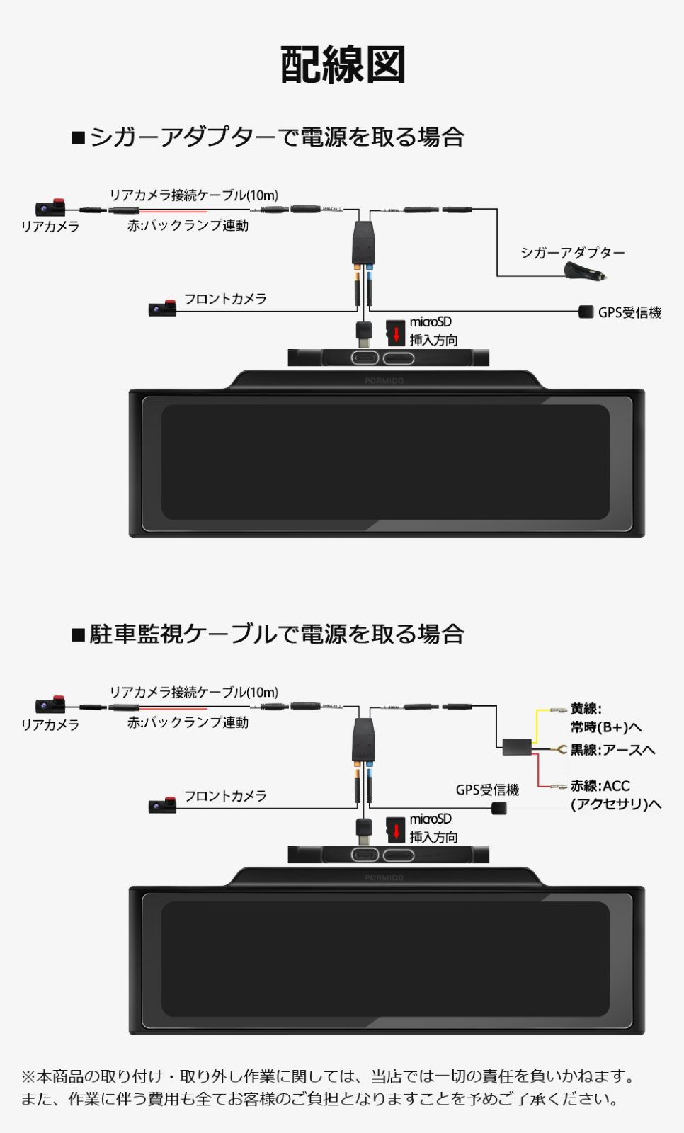 HDR デジタルインナーミラー
