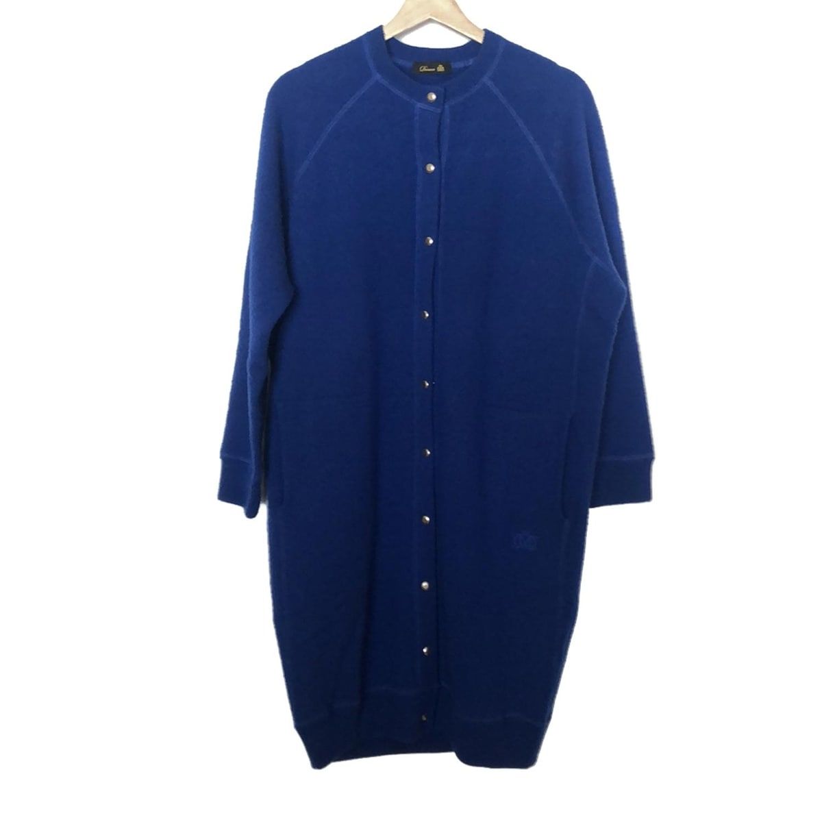 Drawer ドゥロワー カーディガン レディース - ブルー 長袖 ロング丈