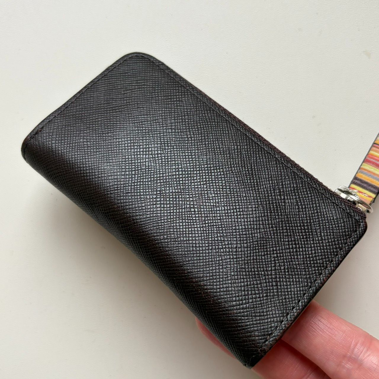  ポールスミス Paul Smith キーケース ジップストローグレイン1 ダークブラウン キーケース 小物