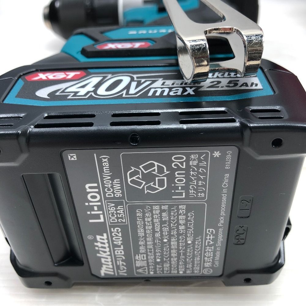 MAKITA マキタ 締め付け工具 ドライバドリル S 完備 コードレス式 40v HP001GRDX ブルー
