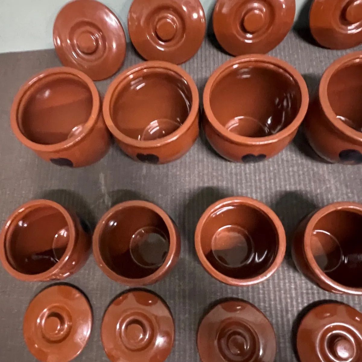 丸かめ(蓋つき) つぼ 10号 漬物容器 540ml～9L 丸かめ ミニ壺 1号～5号