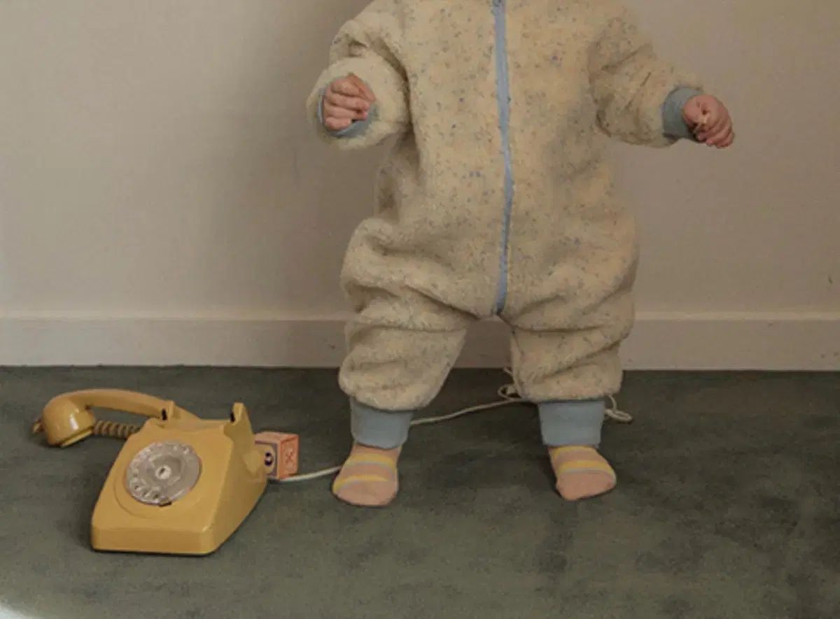 アプリコットスタジオ タートルネック クマ メルカリshop取引では対象外 オールインワン 80