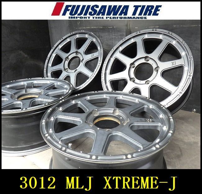 3012 B MLJ XTREME Jホイール 18 x 8 0 J 5穴 PCD 150 50 4本