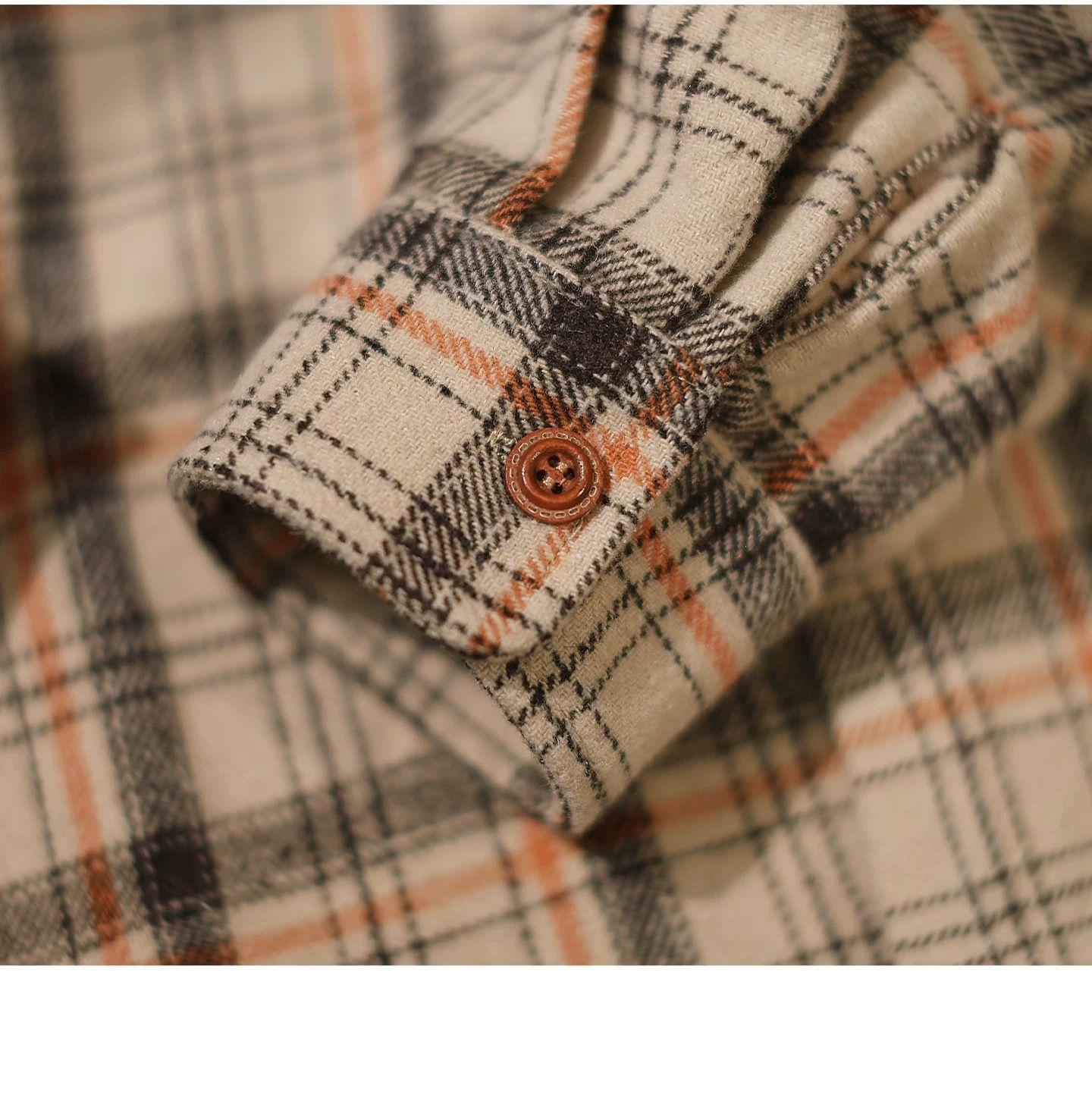 チェック柄 ワークシャツ