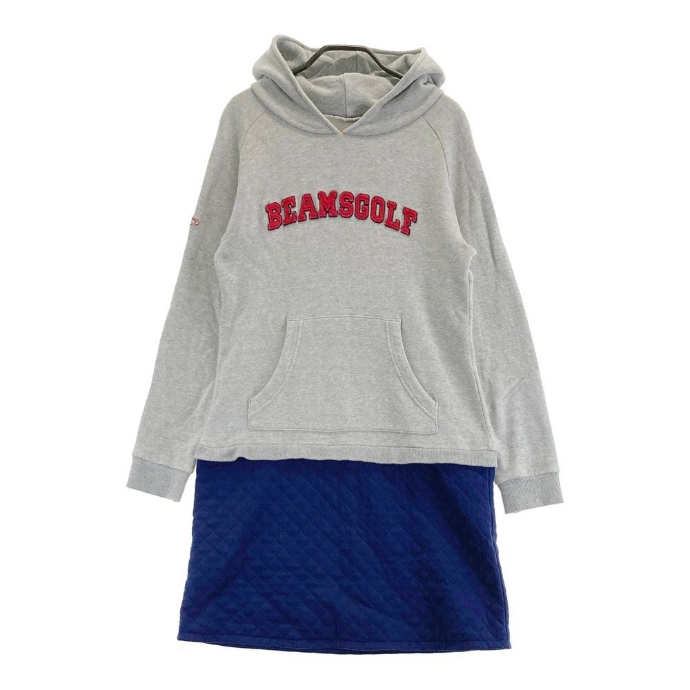 ビームスゴルフ　中綿ワンピース　ゴルフウェアスカート サイズ：M BEAMS GOLF ビームスゴルフ 中綿 ワンピース グレー系