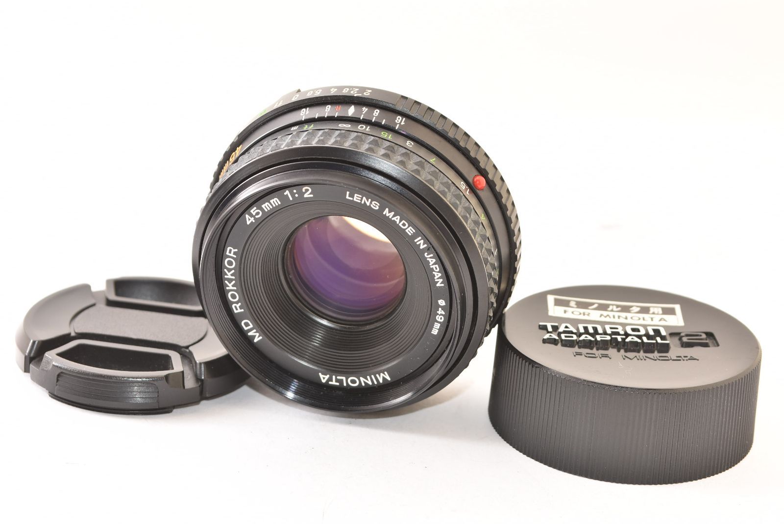 MINOLTA ミノルタ MD ROKKOR 45mm F2 2511005