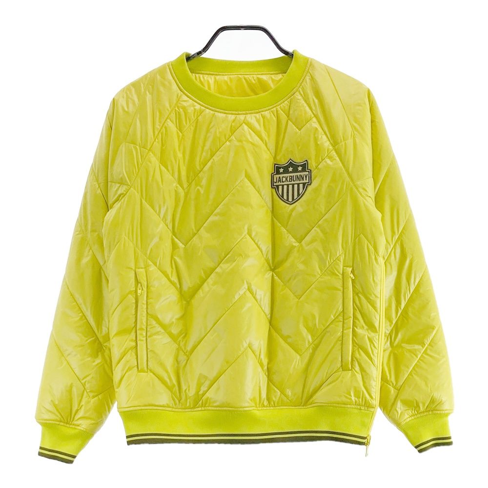 サイズ 3 JACK BUNNY ジャックバニー リバーシブル 中綿ブルゾン イエロー系 240101446482 ゴルフウェア メンズ ストスト