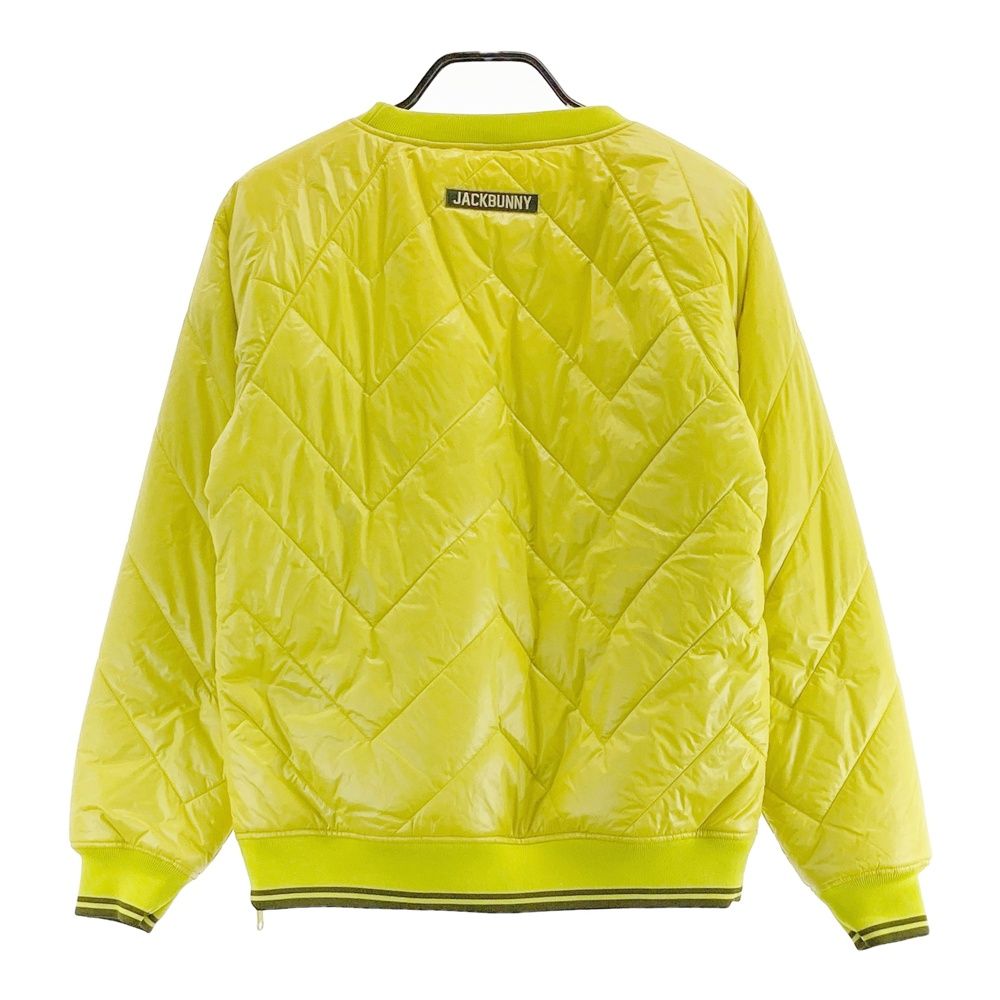 サイズ 3 JACK BUNNY ジャックバニー リバーシブル 中綿ブルゾン イエロー系 240101446482 ゴルフウェア メンズ ストスト