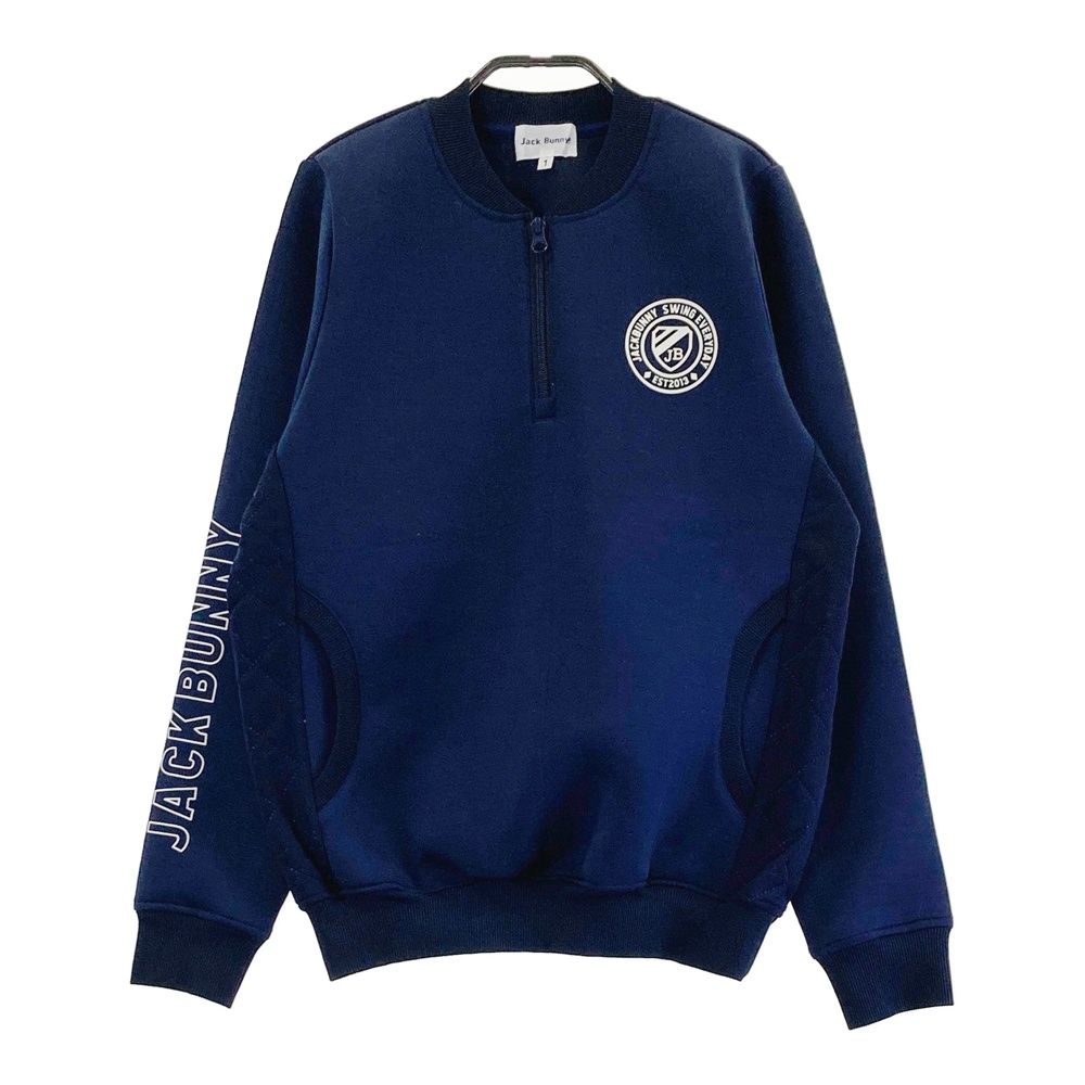 サイズ：1 JACK BUNNY ジャックバニー 中綿切替 ハーフジップ 長袖