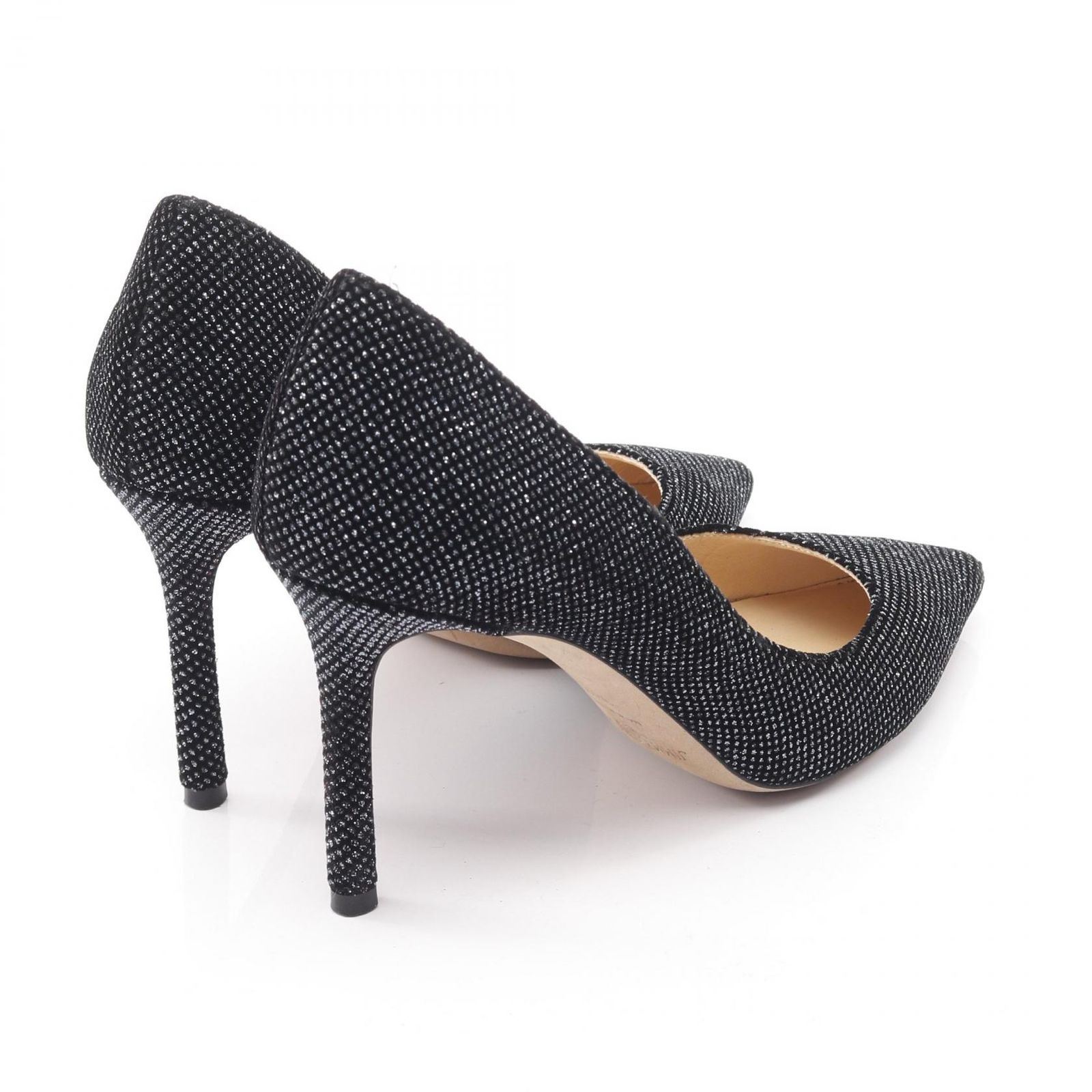 ジミーチュウ JIMMY CHOO パンプス ブラック その他 レディース B