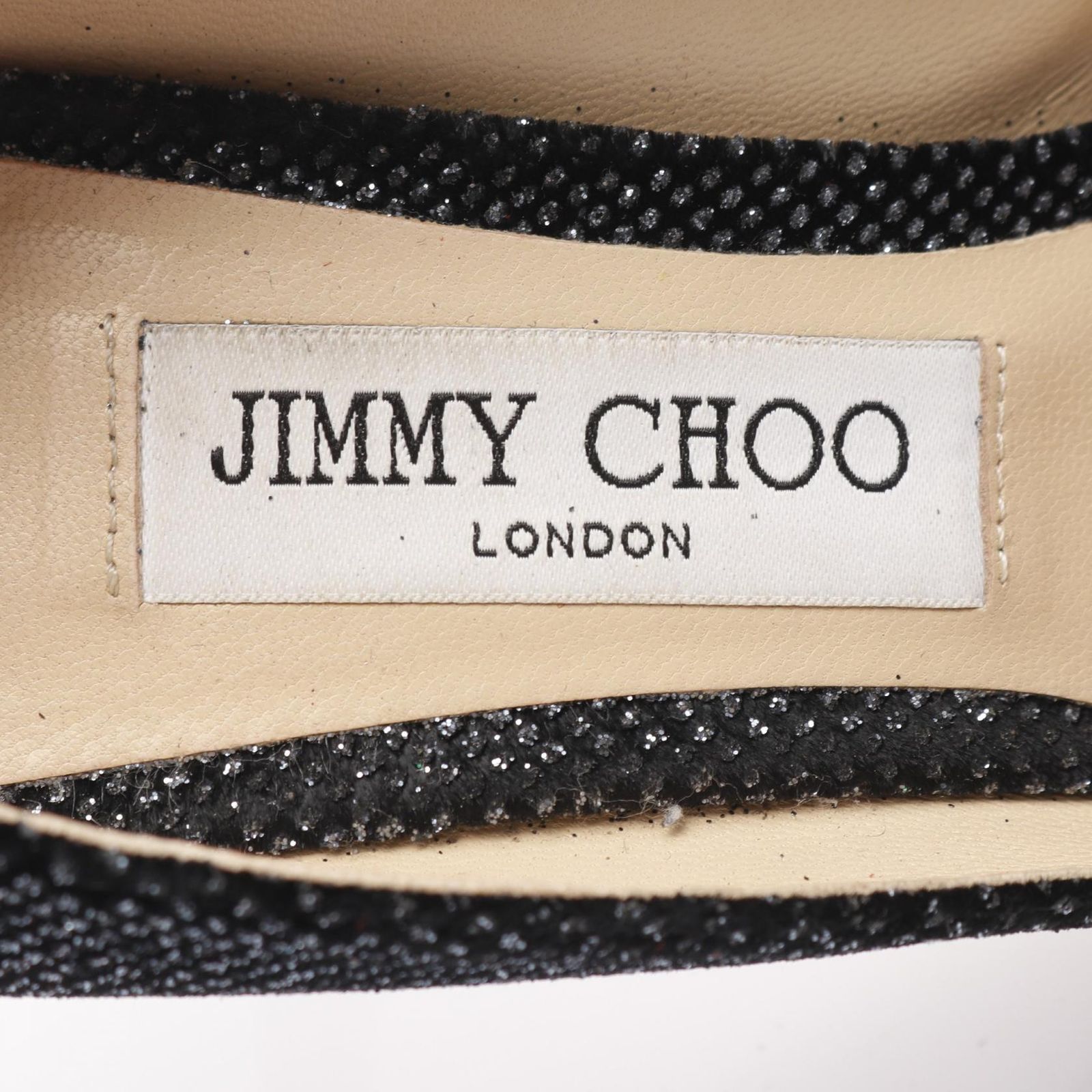  ジミーチュウ JIMMY CHOO パンプス ブラック その他 レディース B ハイヒール パンプス パンプス