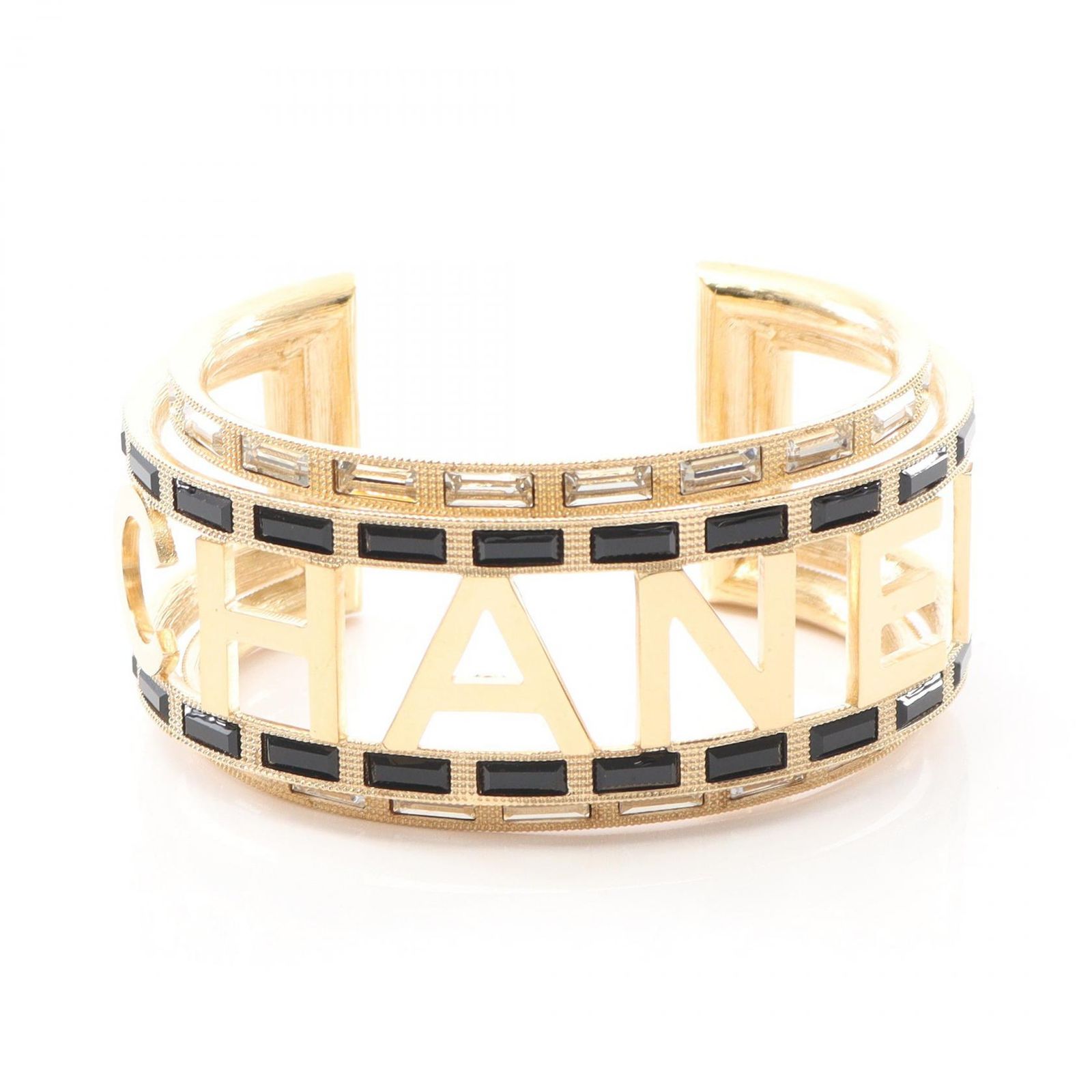 シャネル CHANEL バングル GP ゴールドメッキ バングル レディース Used A