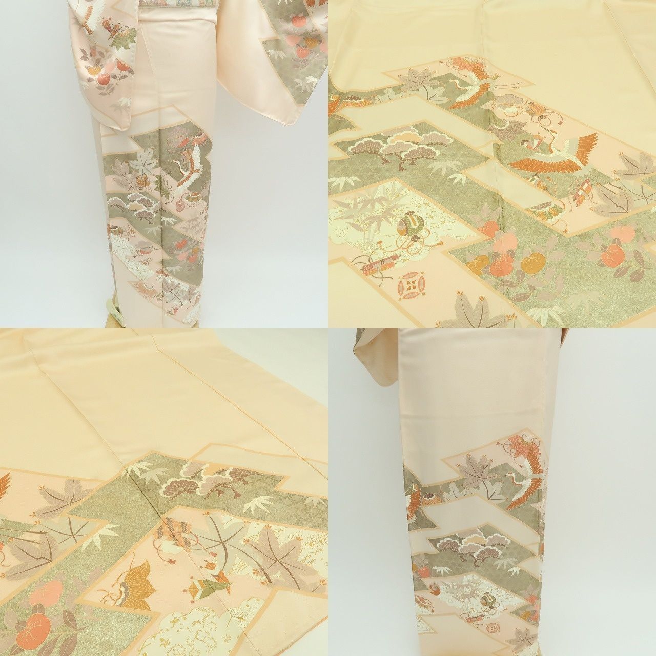 手縫い仕立て 訪問着