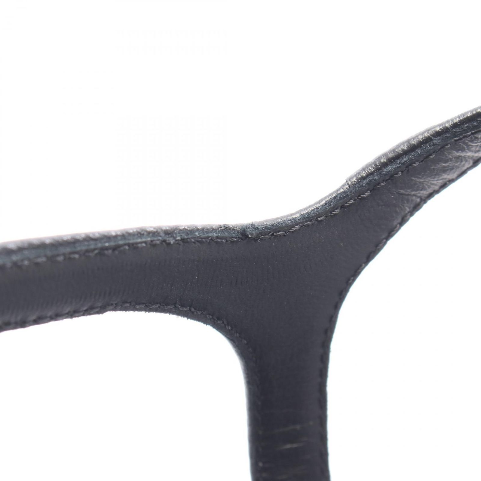  シャネル CHANEL サンダル ロゴ ブラック レザー レディース サンダル サンダル ミュール