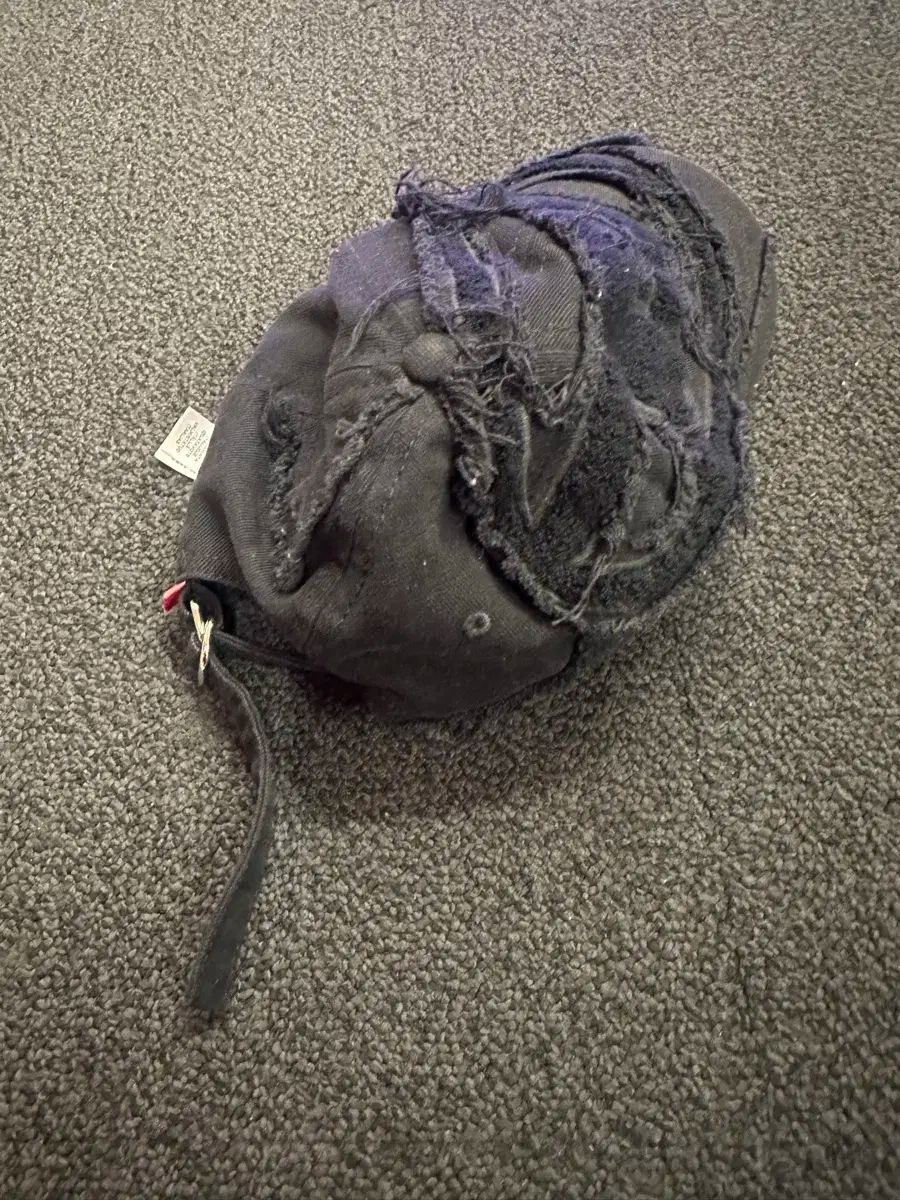 DIESEL C-오비 ベースボールキャップ ブラック