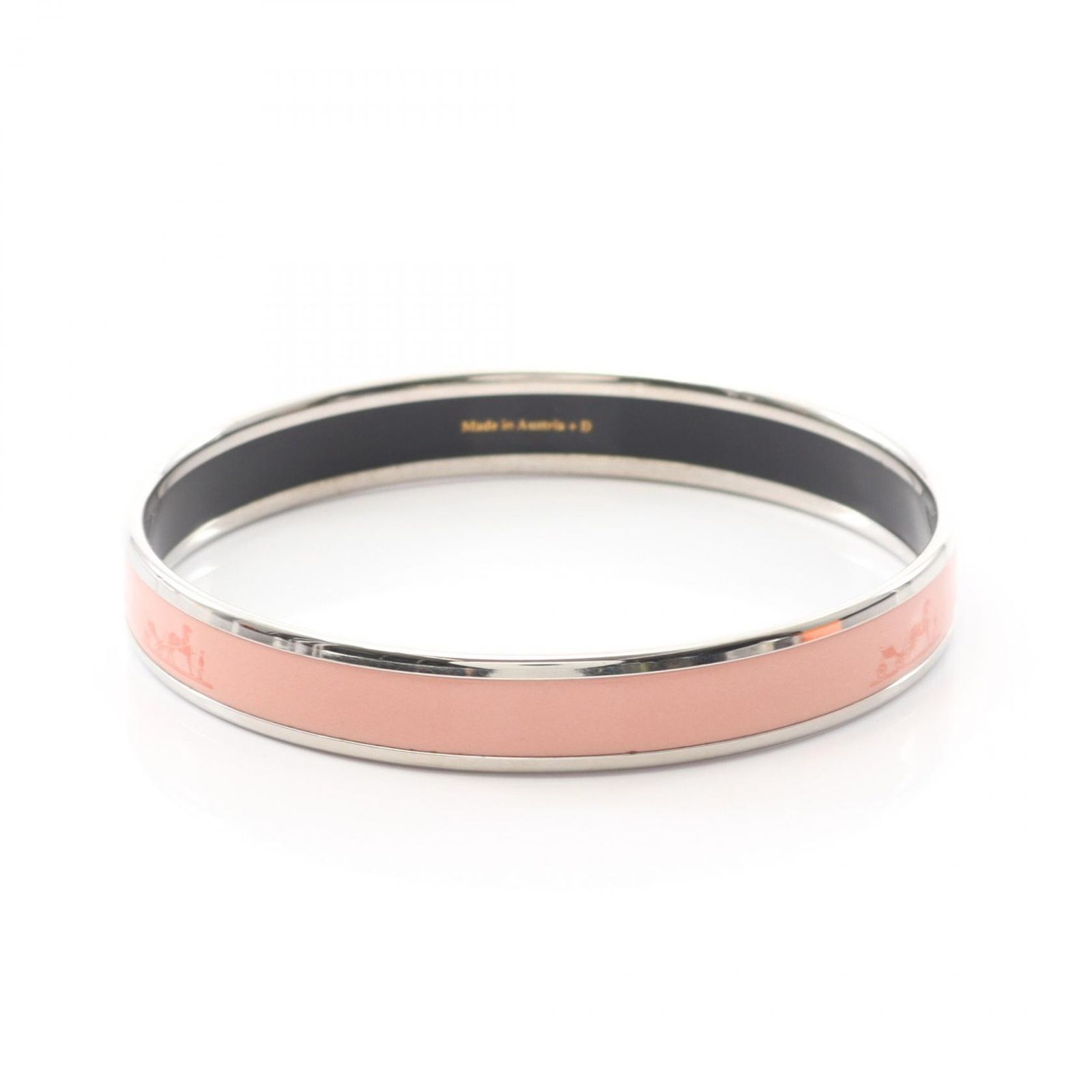 エルメス HERMES バングル エマイユPM ステンレススチール エマイユ レディース Used A