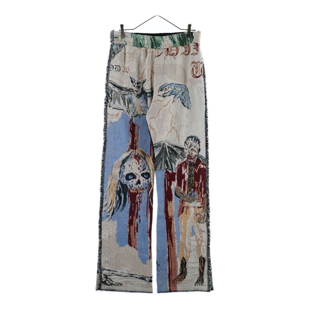 AMIRI アミリ SWAN TAPESTRY FLARE PANT スワン タペストリー フ パンツ マルチ