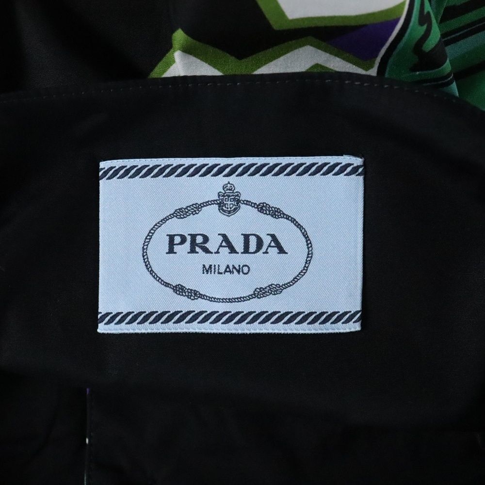 PRADA (プラダ) 19AWフランケンシュタイン ハート 総柄プリント五分袖
