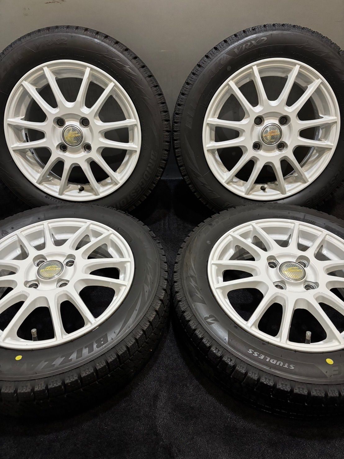 155 65 R 14 VRX 2 14インチ 4 5 J 45 100 H スタッドレス 4本 N BOX スペーシア タント 南1 K 504