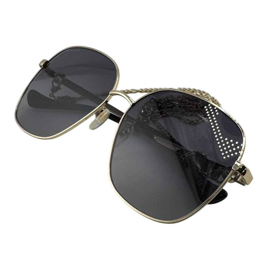 GUCCIグッチ GG1089SA インターロッキングG サングラス ゴールド ユニセックス