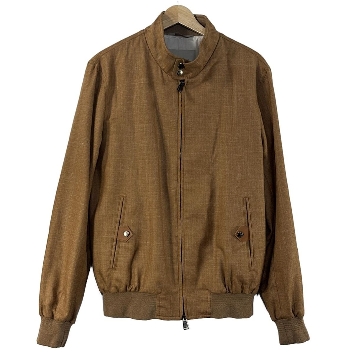 SANNINO サンニーノ ブルゾン サイズ46 XL メンズ - ブラウン 長袖 秋 春