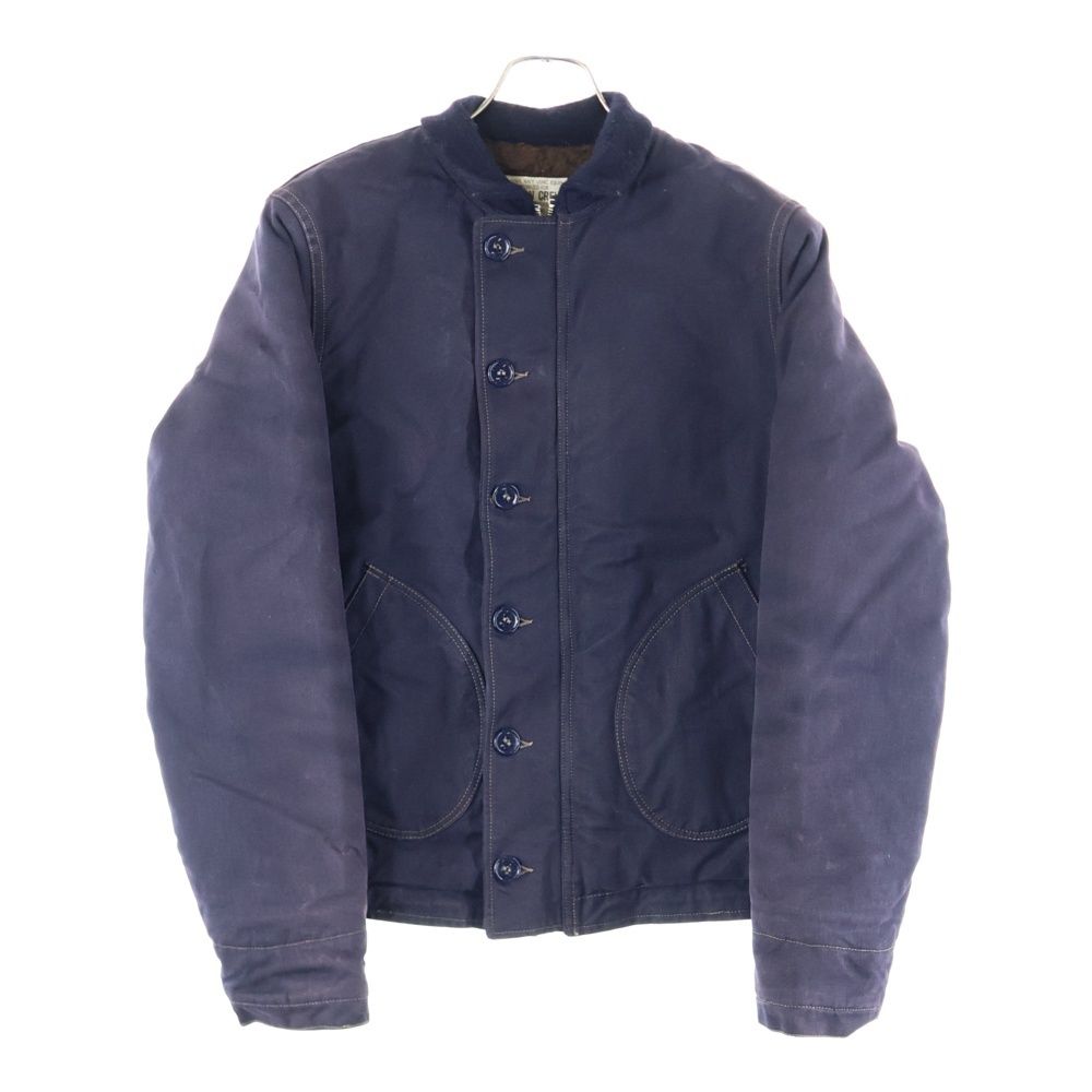 WHEELERS UNION SPECIAL OVERALLS フリーホイーラーズ ユニオン オーバーオールズ CIVILIAN JACKET ボア デッキジャケット ミリタリー ネイビー