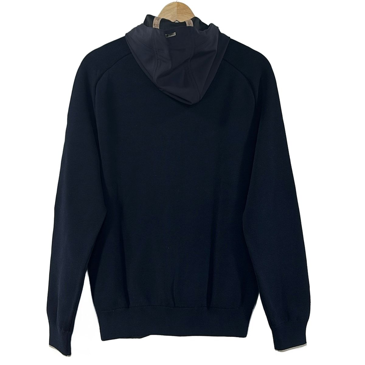 HERNO ヘルノ ブルゾン サイズ48 M メンズ - ネイビー 長袖 秋 春 異素材切替