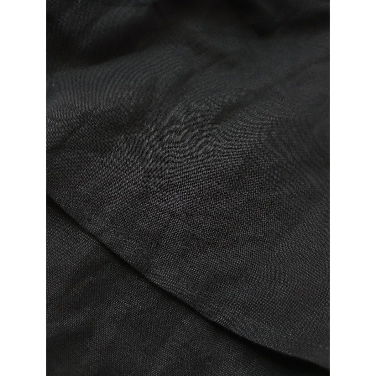 Glam Lips グラムリップス リネン ポンチョ Shirt シャツ Free 黒