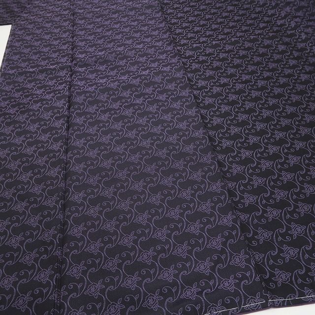 正絹 仕付け糸付