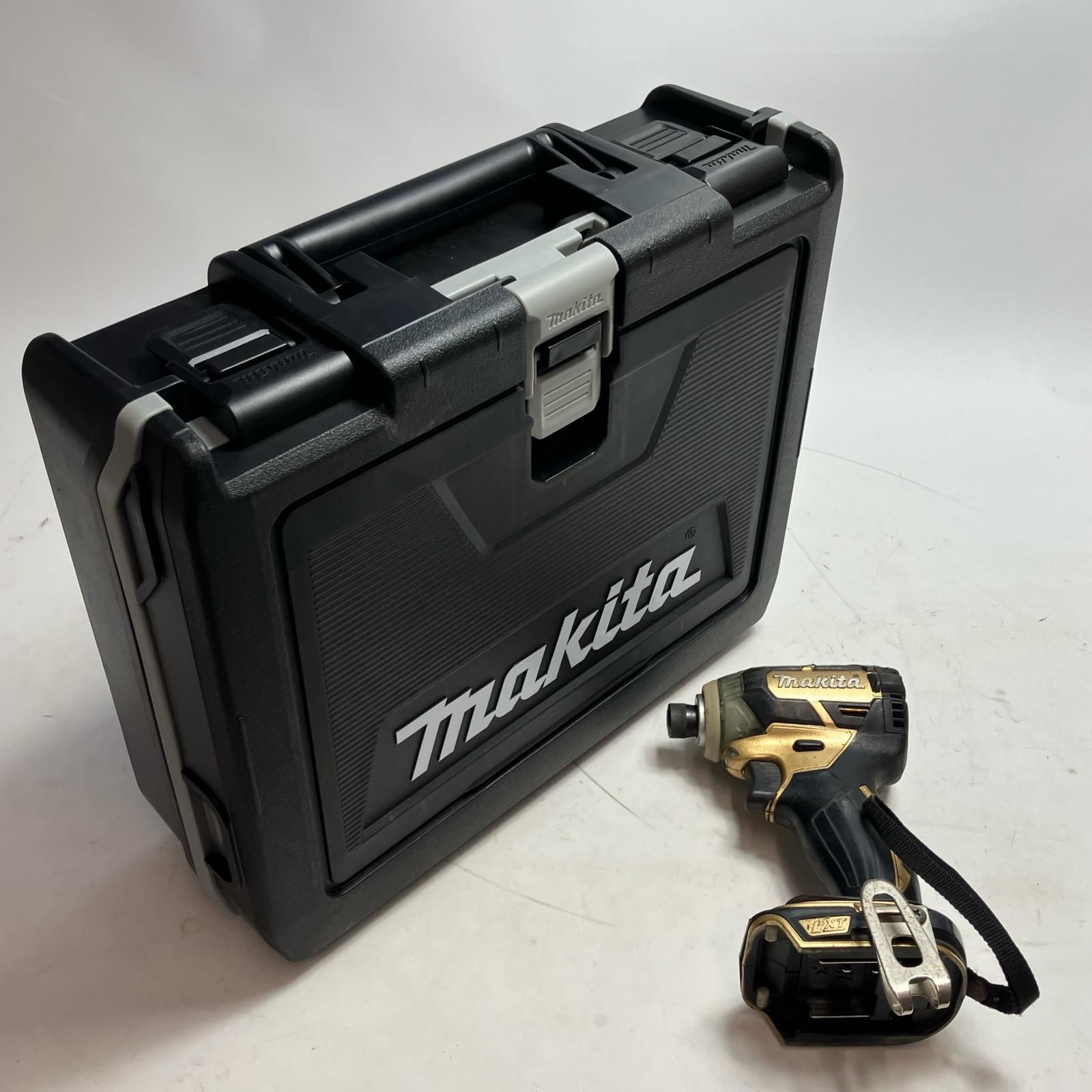 MAKITA マキタ 工具 インパクトドライバ TSD148D ゴールド ケース付 コードレス式 18v