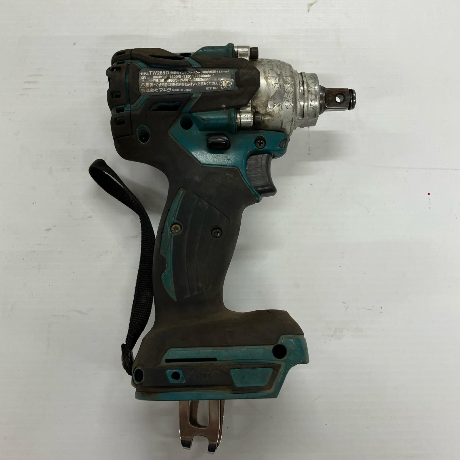 MAKITA マキタ 工具 インパクトレンチ TW285D ブルー 本体のみ コードレス式 18v
