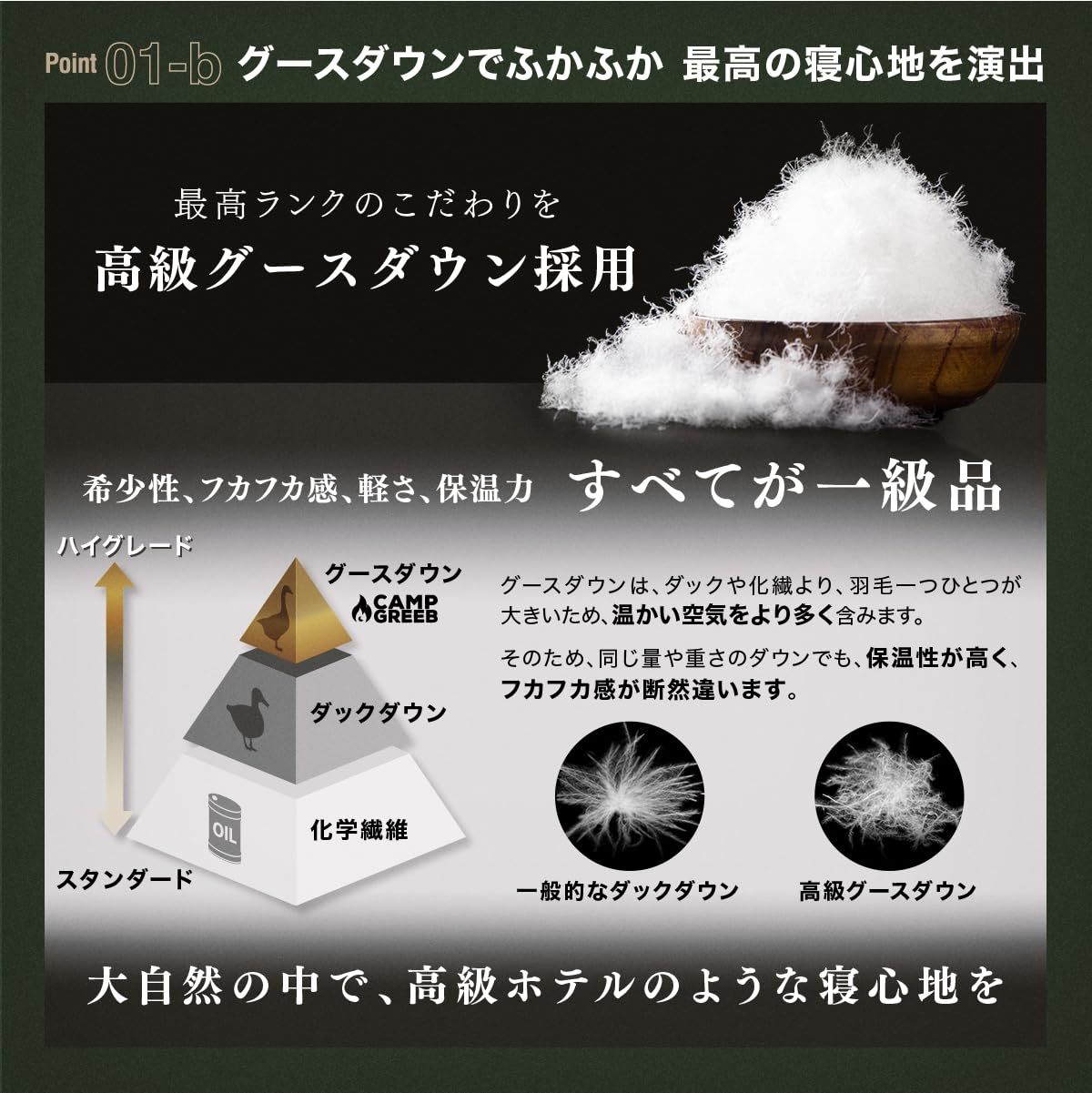 ダウン 400T20D撥水加工