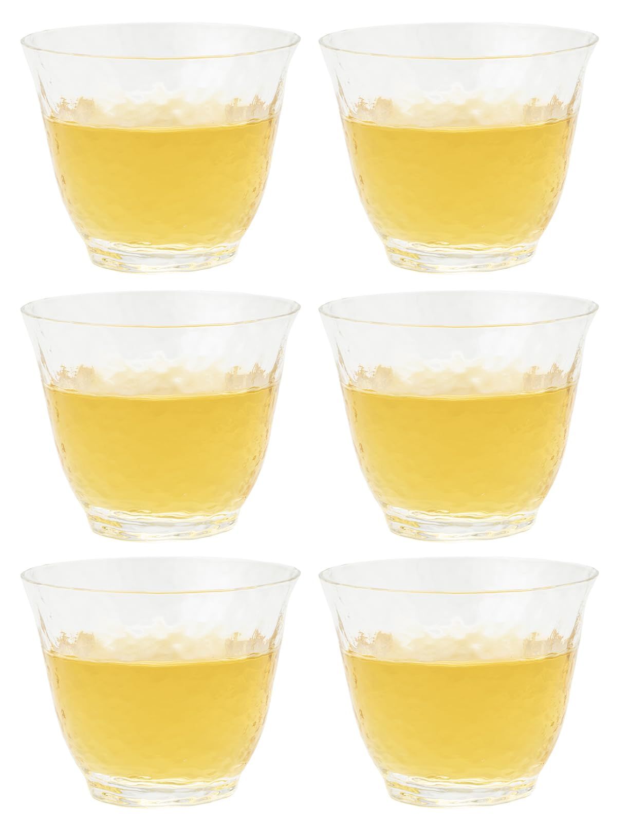 東洋佐々木ガラス 冷茶グラス 高瀬川 冷茶 165 ml セット 日本製 グッドデザイン賞 ガラスコップ グラス コップ お茶 薄い 業務用グラス 18719